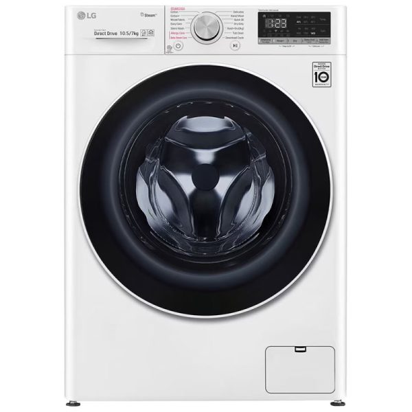 ماشین لباسشویی 10.5 کیلوگرم و خشک کن 7 کیلوگرم ال جی F4V5RGP0W